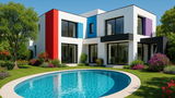 Karposh: a 8-room, 410 m², Standalone Floor, Luxury Furnished Detached House
